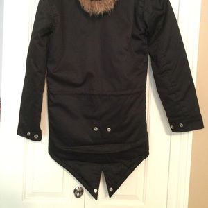 Straight To Hell brand insulated coat.